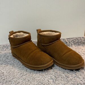 Bear paw ankle boots